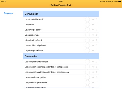 Exogus / Réussir en français en CM2 screenshot 2