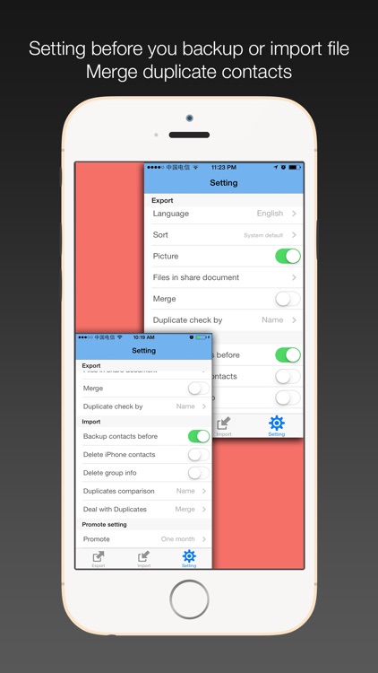 Contacts BackUp Pro- Smart address book manager with groups,backup & duplicate cleanup screenshot-4