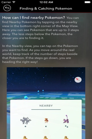 Guide,Location,Tips and Story For Pokemon GO screenshot 4