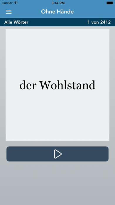 German | Arabic - AccelaStudy Screenshot 3