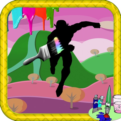 Cartoon Book The Flash Paint Edition icon
