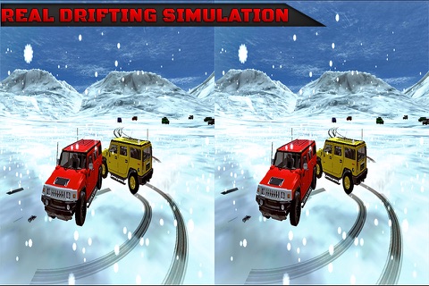 VR-Extreme Car Drifting Pro : Snow Drift screenshot 4
