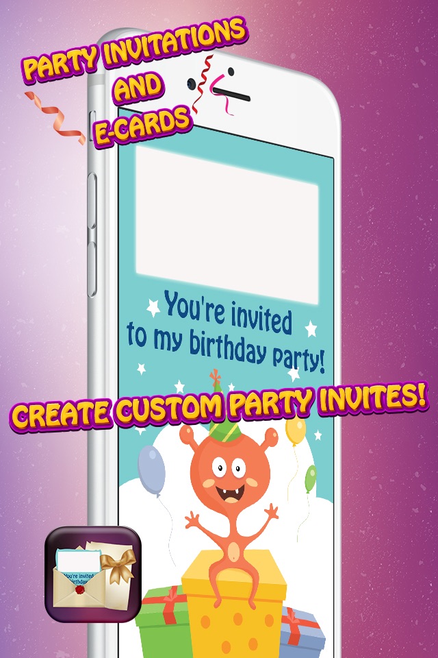 Party Invitations and e-Cards – Announcement and Save-The-Date Card Maker for All Occasions screenshot 3