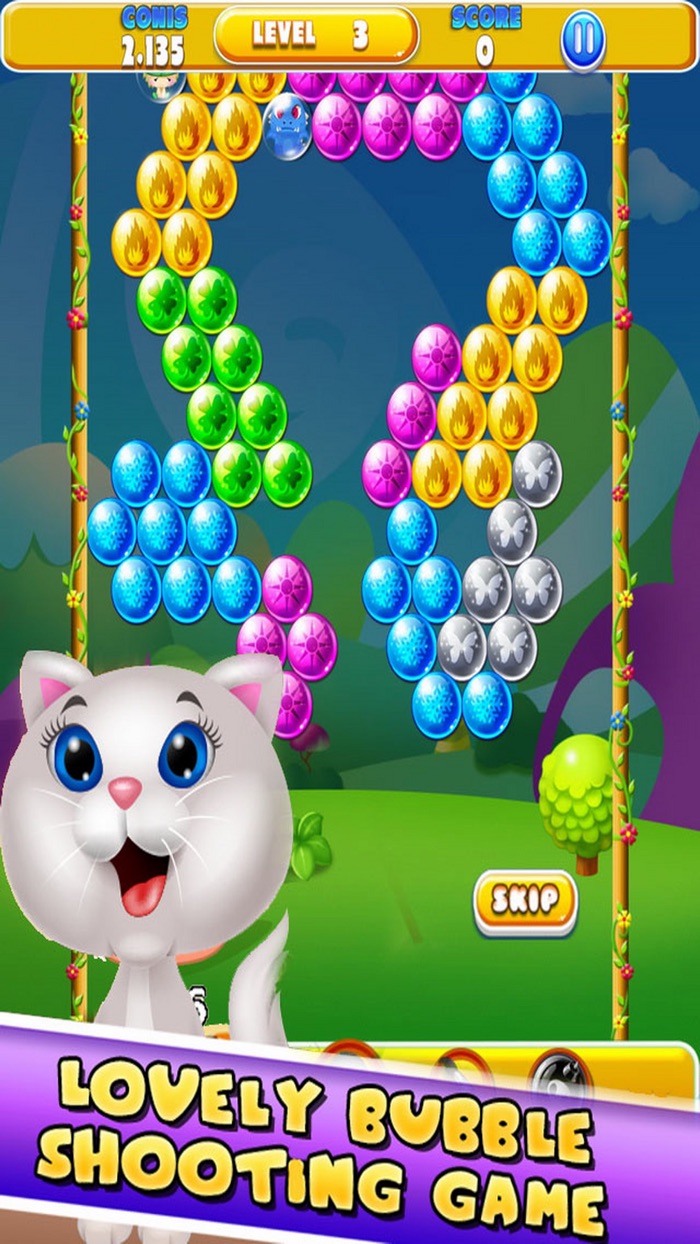 Bubble World Blash Ball Game