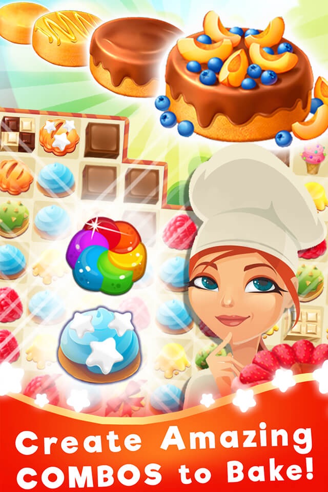 The Bakery Game: Yummy Smash screenshot 3