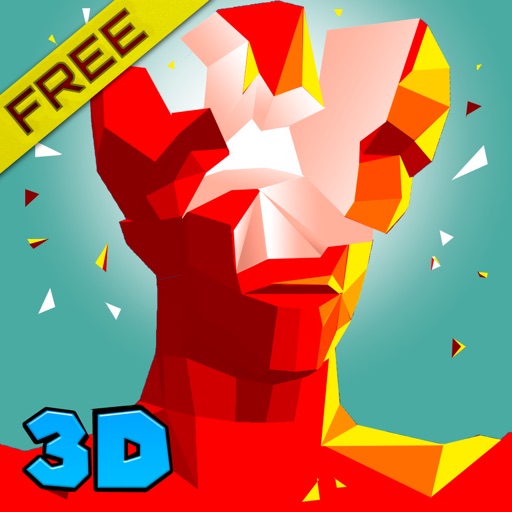 Red Superhot Action Shooter 3D