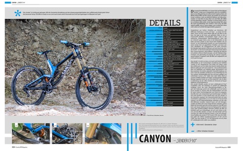 Скриншот из Gravity Mountainbike Magazine