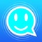 Icon Stickers Free2 -Gif Photo for WhatsApp,WeChat,Line,Snapchat,Facebook,SMS,QQ,Kik,Twitter,Telegram