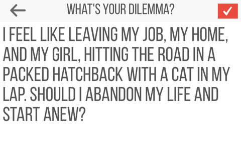 Should I ? - Decision Maker - náhled