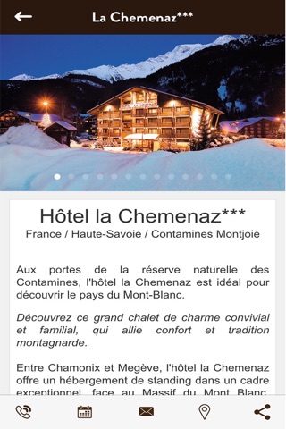 Hôtels Chalets de Tradition screenshot 4