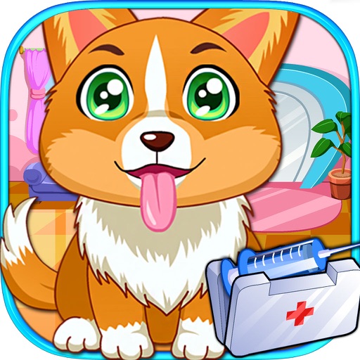 Dog Care - Baby Dog Simulator, Hospital & Clinic, Doctor Free Game for kids Icon
