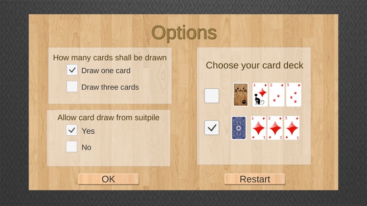 Solitaire Euchre card game - The retro classic style with 52 cards screenshot-2
