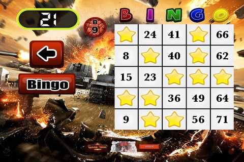 Bingo War Invasion Pro Featuring Online Casino Game & Fortune Bash! screenshot 2