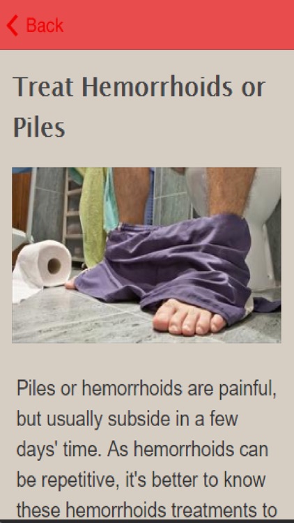 How To Treat Piles