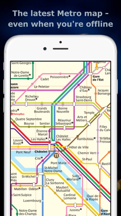 Paris Metro Map