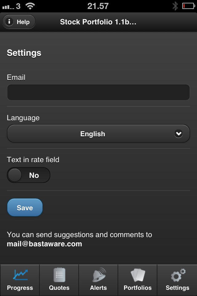 Stockportfolio Lite screenshot 3