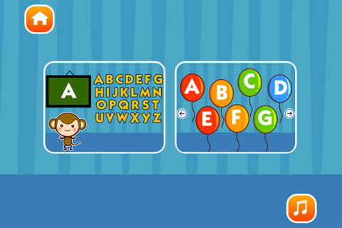 皮皮猴认ABC - 儿童游戏免费2岁-6岁、宝宝学英语游戏免费巴士大全 screenshot 2