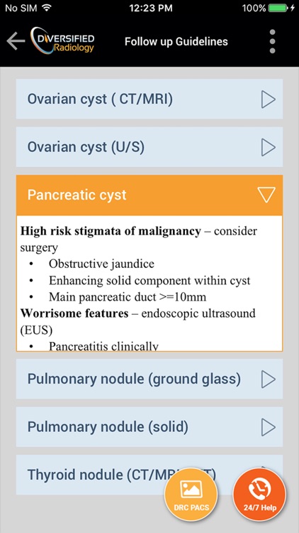 myRad:Diversified Radiology screenshot-4