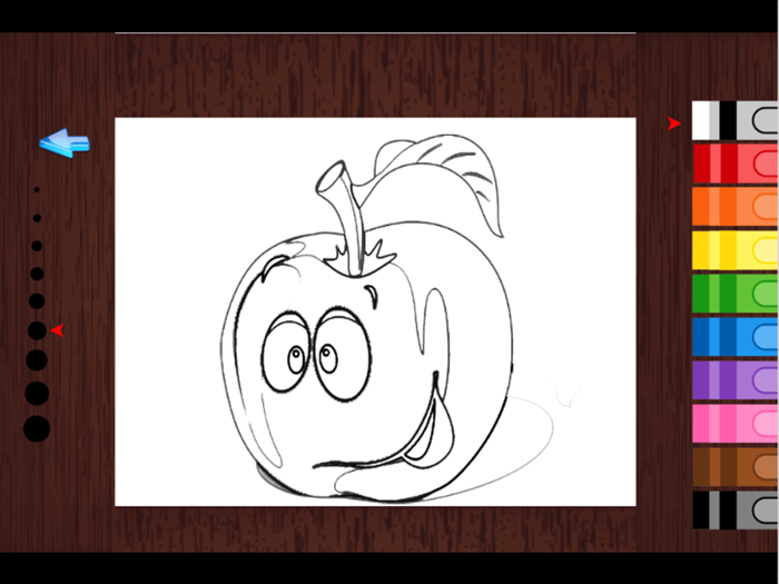 pictures fruits game - My Apps Colorings Books For Kids Free