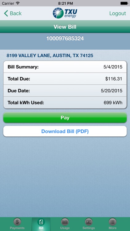TXU Energy screenshot-3