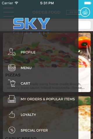 SKY PIZZA BAR LEEDS screenshot 3