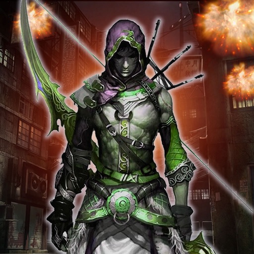 A Mission Archer In The Building-Game Launch Arrow