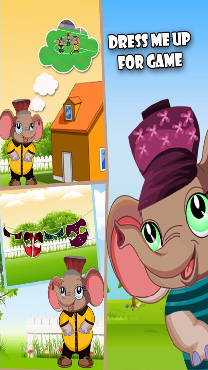 My Little Elephant Dress Up - Cute Appu Dress Up Game For Kids screenshot-3