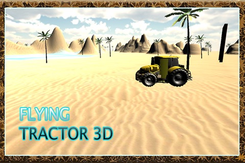 Flying Dubai Tractor 3D screenshot 4