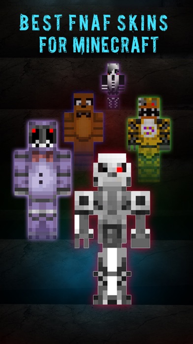 How to cancel & delete Best FNAF Skins Collection - FREE Skin Creator for MineCraft Pocket Edition from iphone & ipad 1