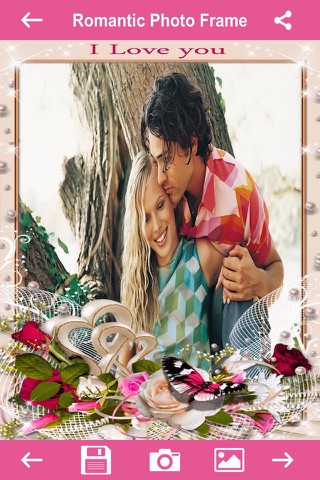 Romantic Photo Frame screenshot 4