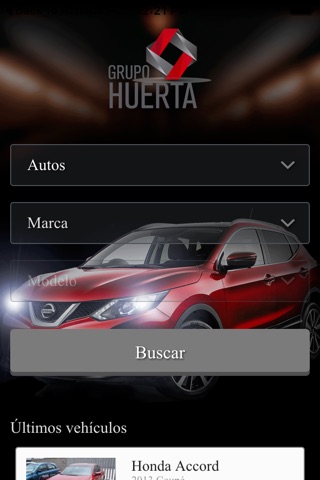 Grupo Huerta Nissan screenshot 2