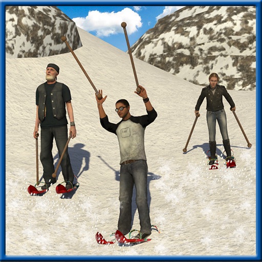 Snow Skiing Racing Adventure