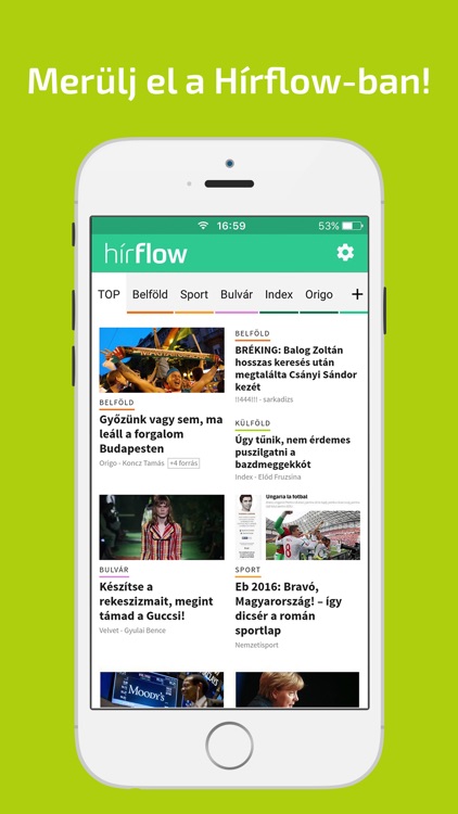 Hírflow - friss hírek screenshot-3