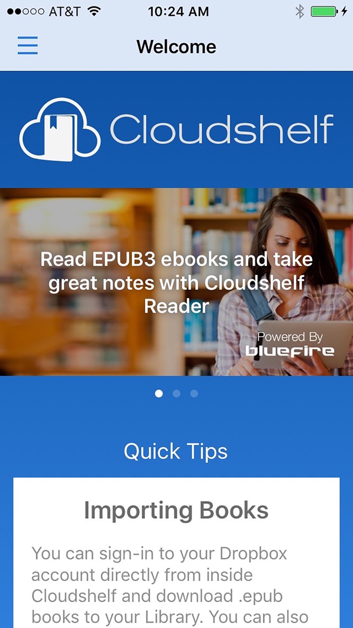 Cloudshelf Reader