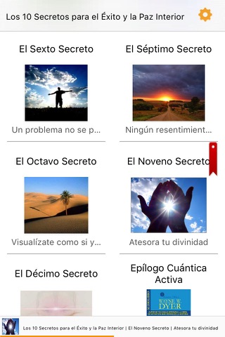 Los Diez Secretos para el Éxito y la Paz Interior screenshot 3