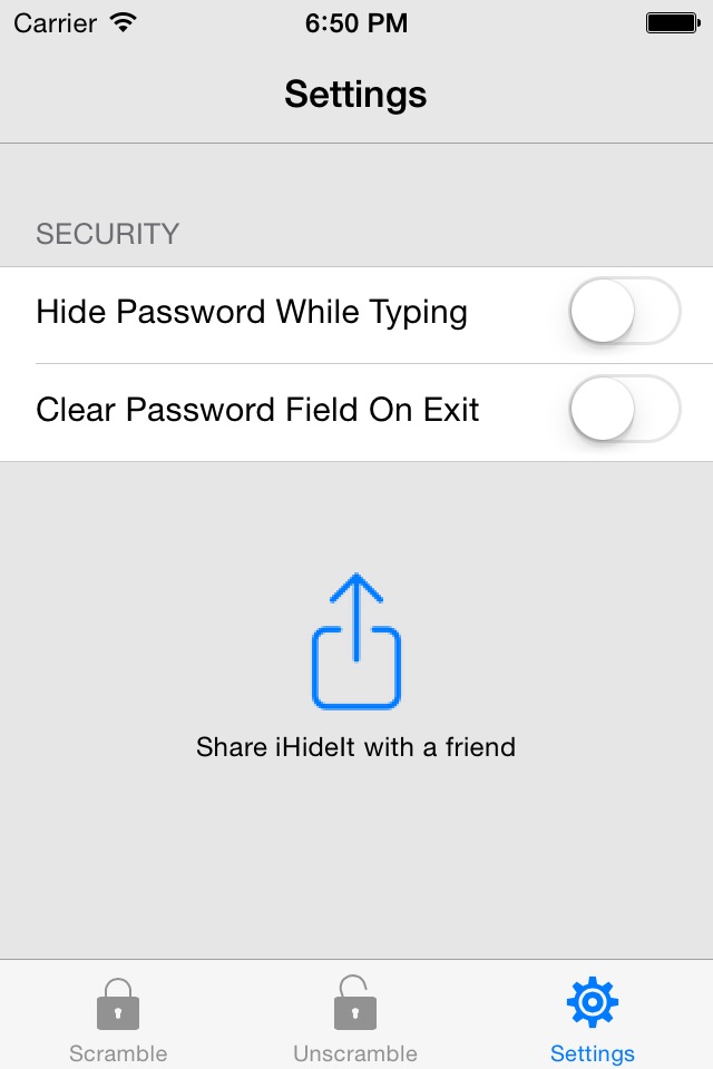 iHideIt screenshot 4