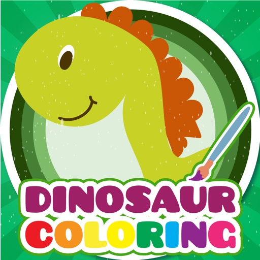 Jurassic Life Dinosaur Day Coloring Pages Fourth Edition Icon