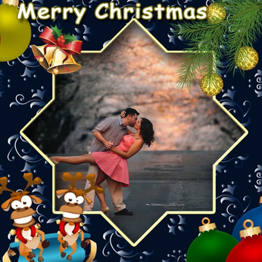 Merry Christmas Photo Frames - Instant Frame Maker & Photo Editor