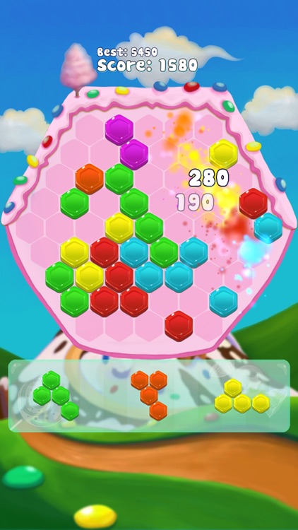 Jelly Crush Hexagon Puzzle Game