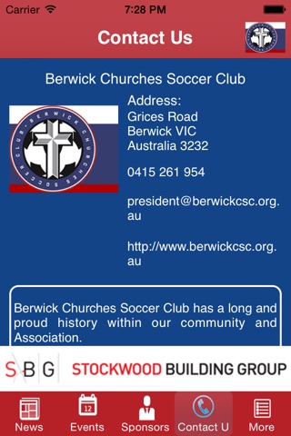 Berwick Churches Soccer Club screenshot 2