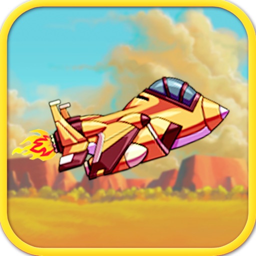 Jet Fighter War - Fight The Enemy Air Fighters in Modern Air Combat Planes in 2D Game Icon