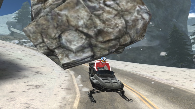 Arctic Snowmobile Racing - 3D eXtreme Winter Ice Trails Driving Edition Free screenshot-3
