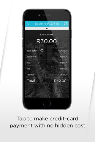 Muji Taxis app for passengers screenshot 3