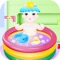 Cute Baby Bath Game HD