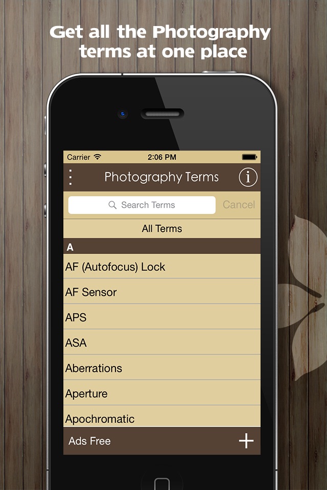 Photography Terms screenshot 2