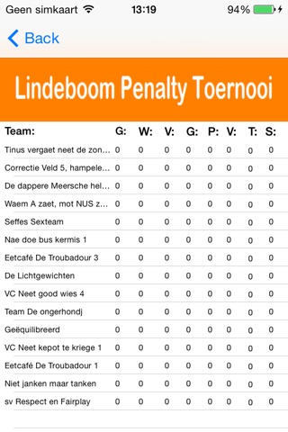 Lindeboom Penalty Toernooi screenshot 4