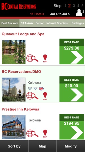 BC Central Reservations(圖2)-速報App