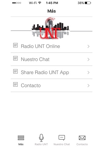 Radio UNT screenshot 3