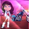 Take your custom girly chopper  for a ride through the firelands and prove it to other chopper riders that you got what it takes to ride on other worlds in this game called “GIRL MOTO RACING”