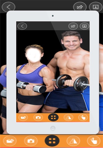 Fitness Girl  Body Photo montage App-Woman Body builder PHoto Montage screenshot 2